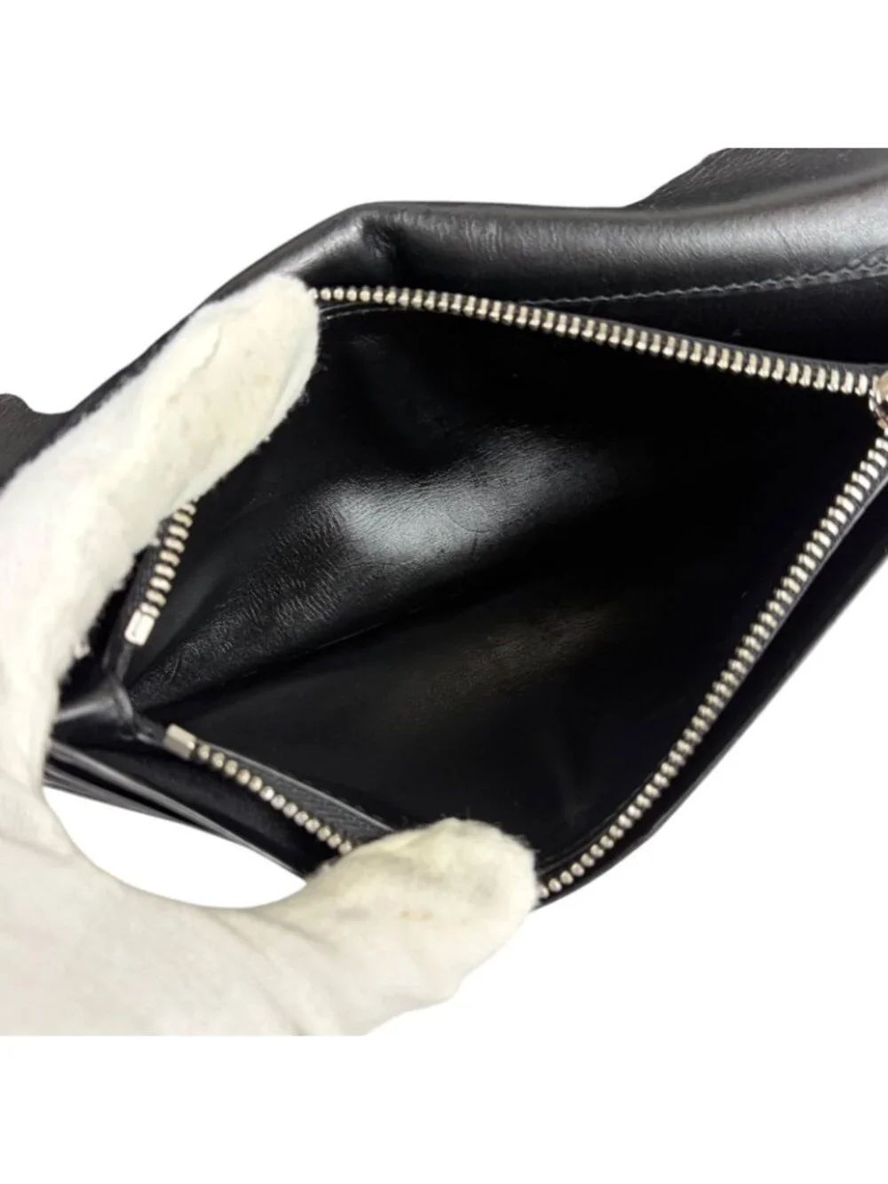 Loewe Anagram Logo Wallet Black Leather Bifold